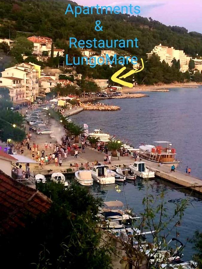 Apartmants Villa Lungo Mare Zivogosce Bagian luar foto