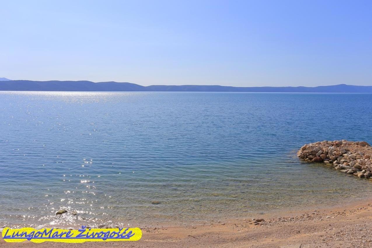 Apartmants Villa Lungo Mare Zivogosce Bagian luar foto