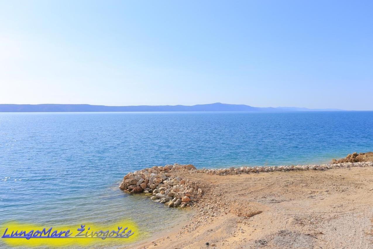 Apartmants Villa Lungo Mare Zivogosce Bagian luar foto