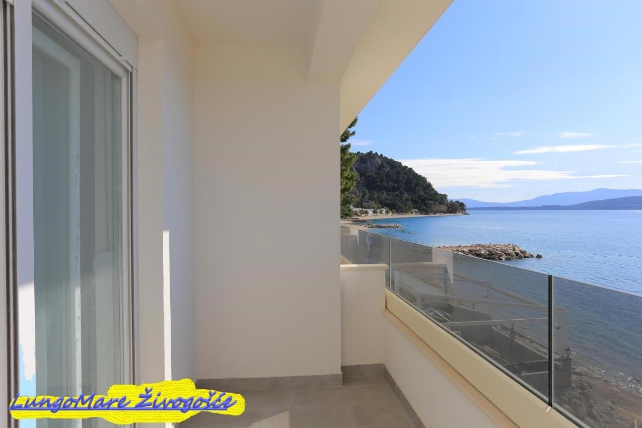 Apartmants Villa Lungo Mare Zivogosce Bagian luar foto