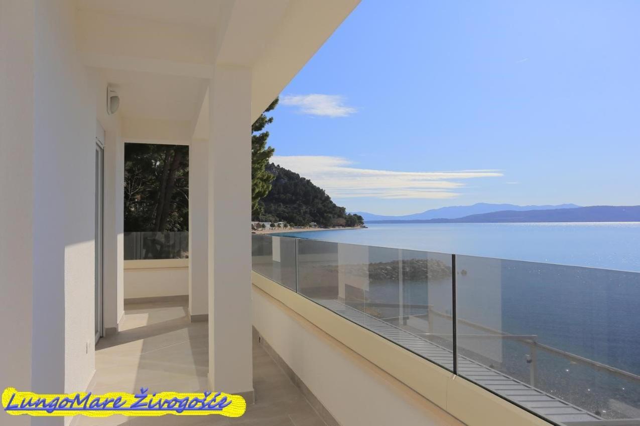 Apartmants Villa Lungo Mare Zivogosce Bagian luar foto
